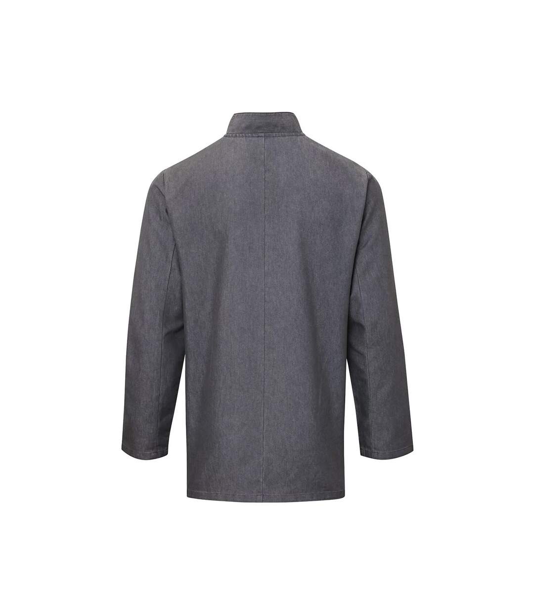 Premier Veste de chef à manches longues unisexe pour adultes (Denim gris) - UTPC6470-2