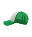 Casquette Style Trucker Rapper Mixte Vert Blanc Atlantis-3