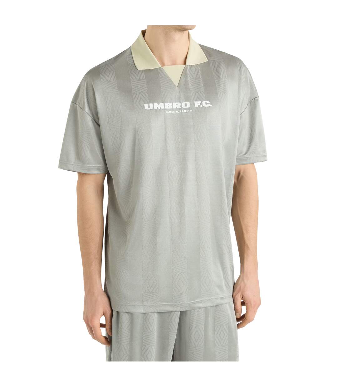 Mens Football Jersey Silver Griffin Umbro-3