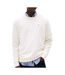Sweat blanc homme tommy hilfiger reg flag crews-1