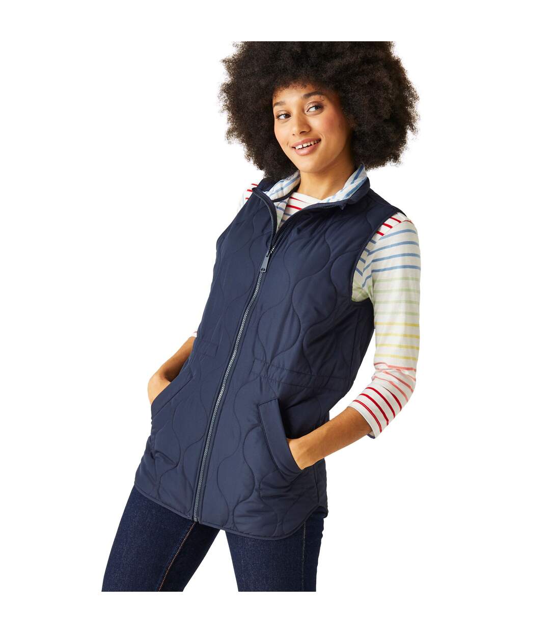 Veste sans manches courcelle femme bleu marine Regatta