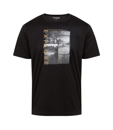 Regatta Mens Fingal VIII Explore T-Shirt (Black)