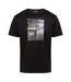 T-shirt fingal explore homme noir Regatta