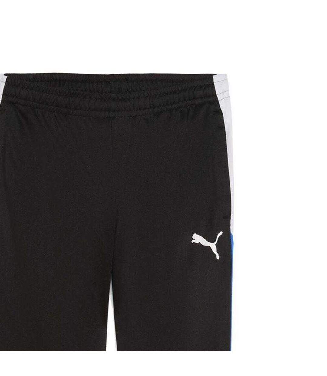 Mens Individualliga Tracksuit Bottoms Black Puma-3