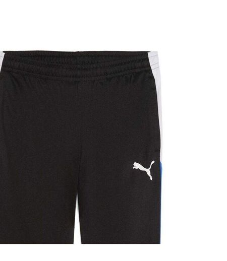 Mens Individualliga Tracksuit Bottoms Black Puma