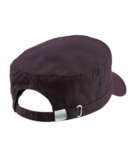 Casquette militaire chocolat Beechfield