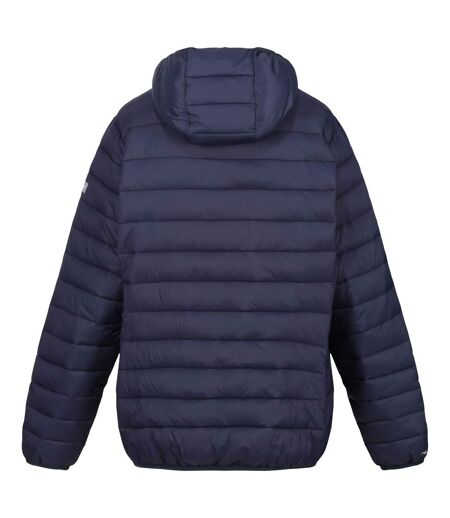 Womens/ladies Marizion Hooded Padded Jacket Navy Sea Haze Regatta