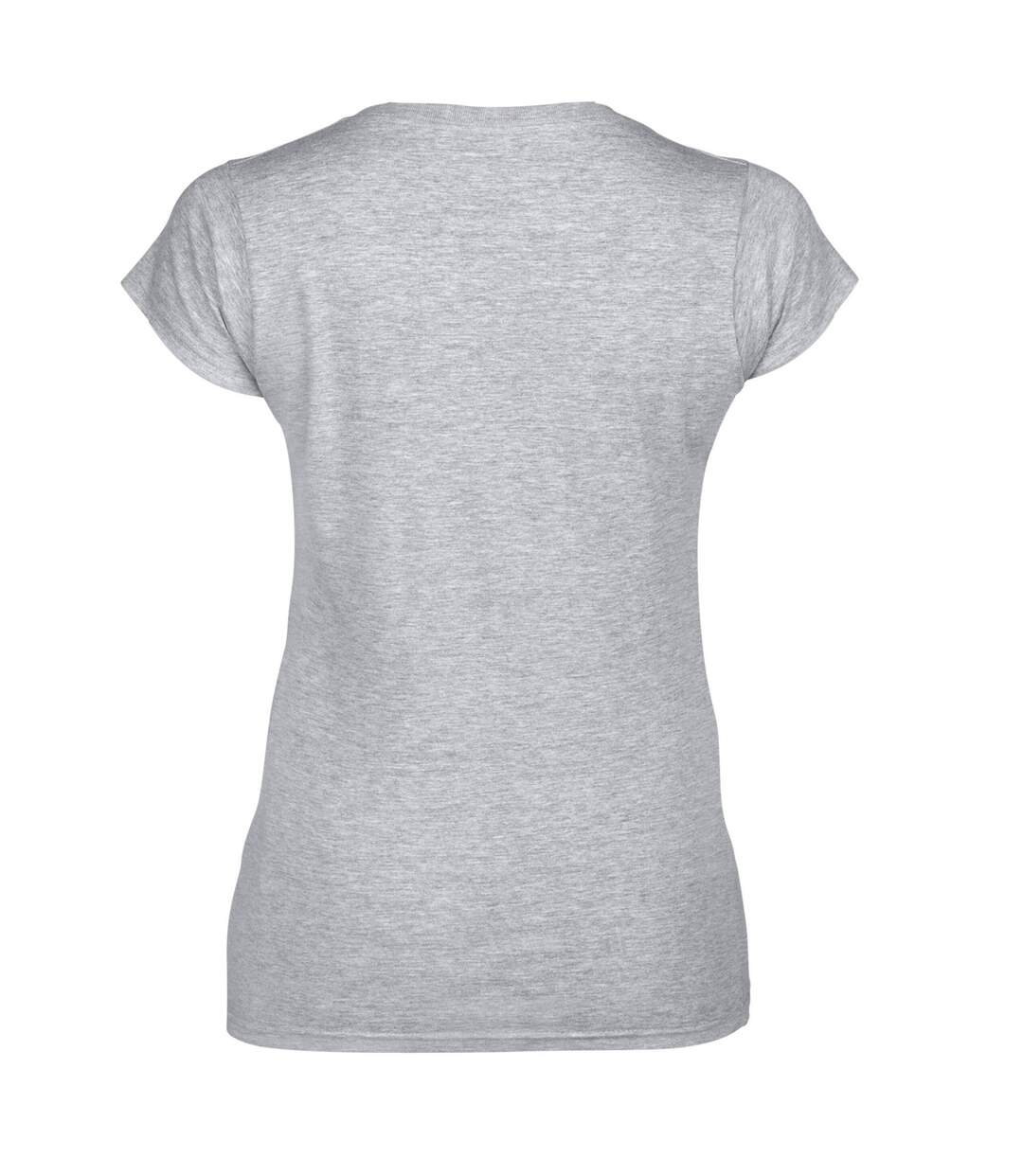 T-shirt softstyle femme gris Gildan