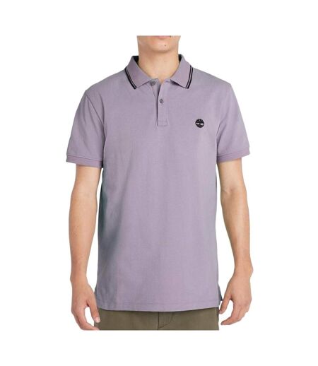 Polo mauve homme timberland oxford - l