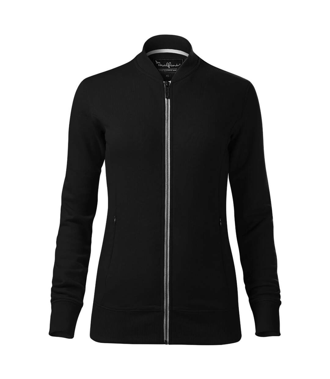 Womens/ladies Plain Jacket Black Malfini-1