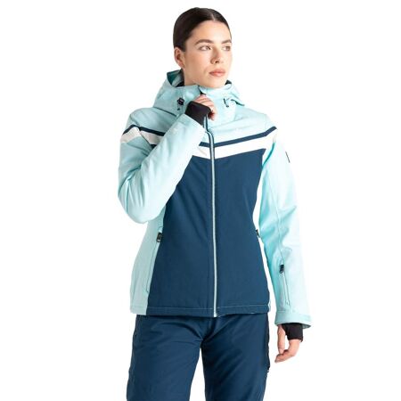 Blouson de ski flurry femme turquoise pâle / denim sombre Dare 2B