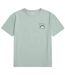 Womens/ladies leena st ives t-shirt green Animal-1