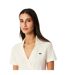 Robe Portefeuille Manches Courtes Femme Blanc Lacoste-4
