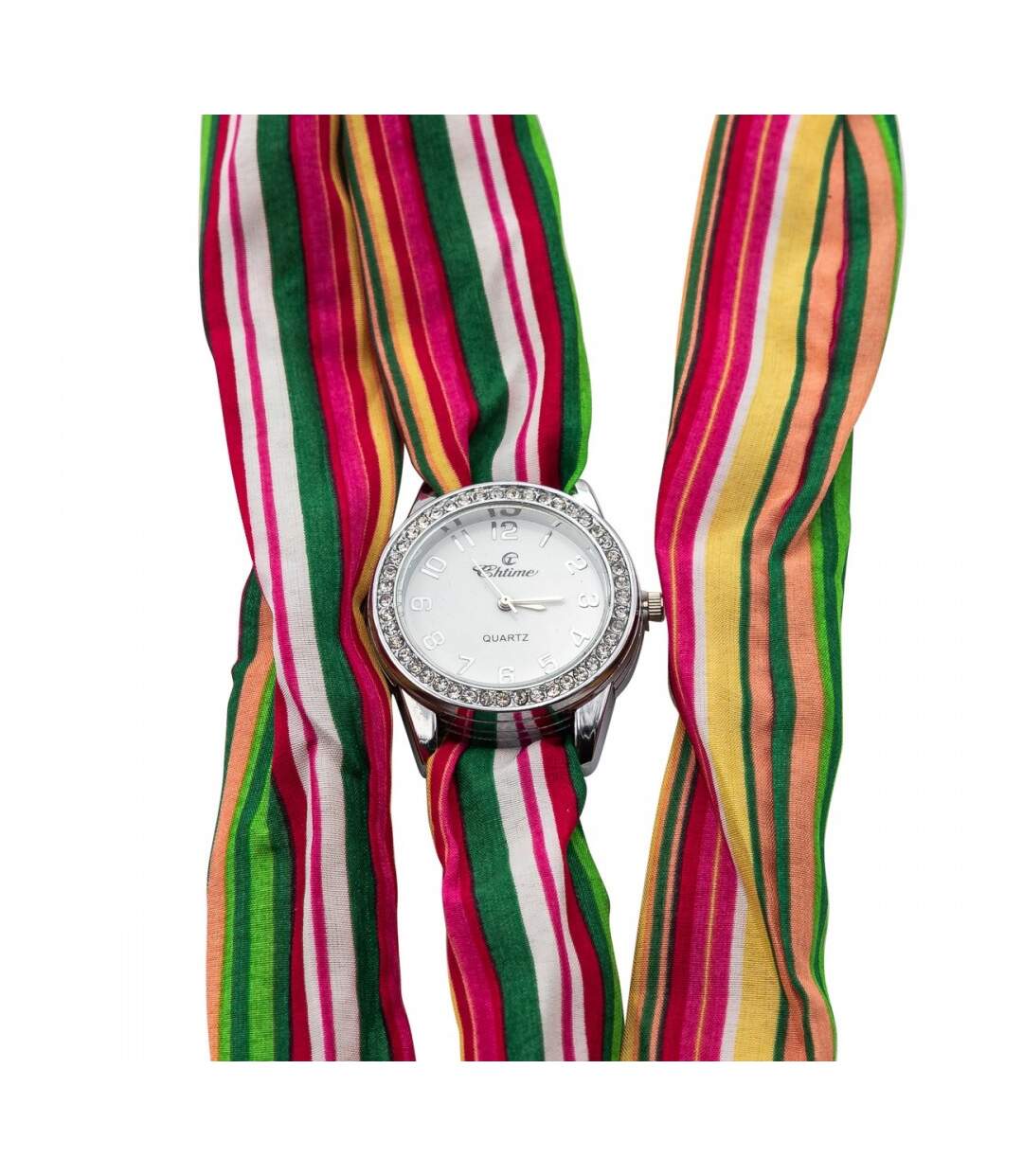 Montre Femme Bracelet Foulard CHTIME-1