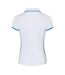 Polo Motif/style Détail Contrasté Club Italy Femme Blanc Head-2