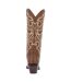 Womens/ladies Crush Cowboy Boots Milk Chocolate Durango-2