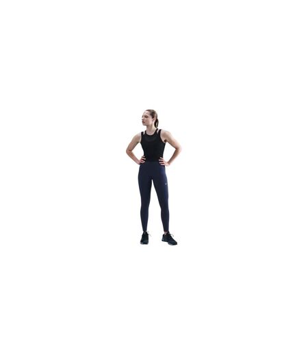 Womens/ladies One Polyester High Waist Leggings Midnight Navy Nike