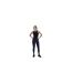 Womens/ladies One Polyester High Waist Leggings Midnight Navy Nike-1