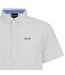 Chemise Manches Courtes Motif/style Uni Homme Blanc Bench-4