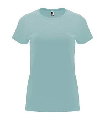 T-shirt capri femme bleu délavé Roly Roly