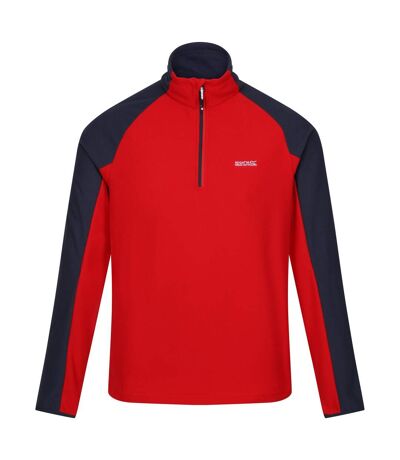 Polaire elson homme rouge danger / bleu marine Regatta