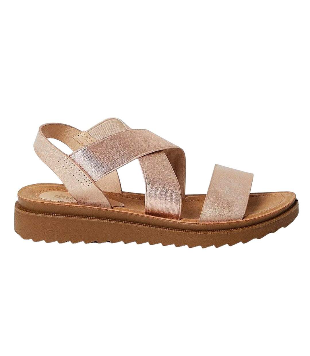 Sandales ana comfort femme rose doré Good For The Sole