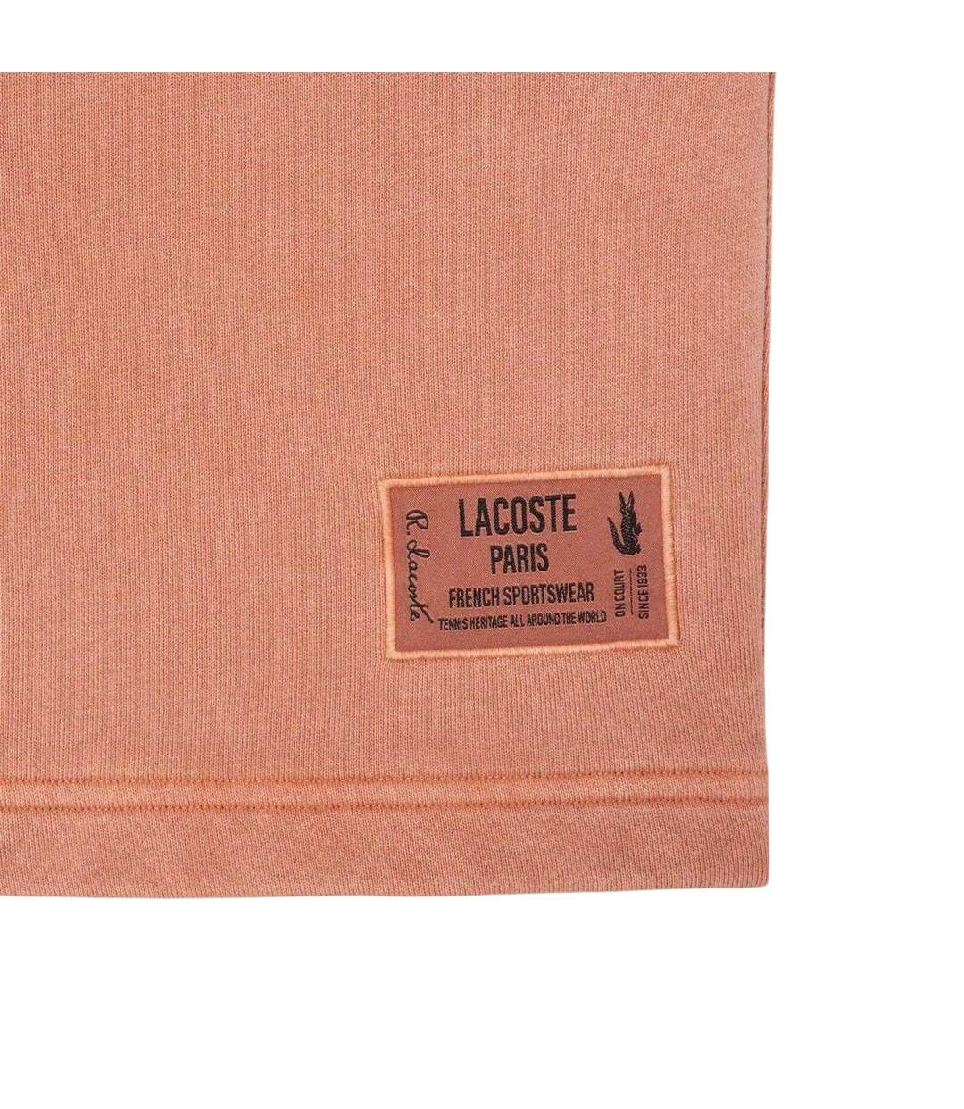 Short De Jogging Homme Marron Pâle Lacoste-4