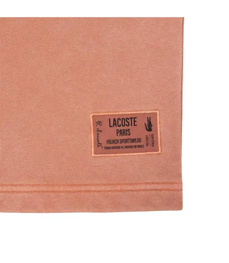 Short De Jogging Homme Marron Pâle Lacoste