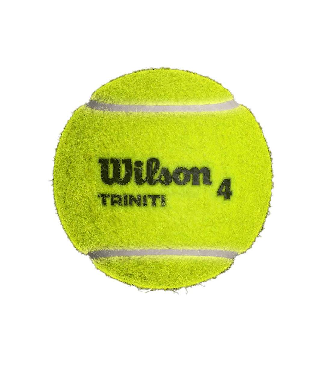 Balle de tennis jaune wilson triniti unite 4-1