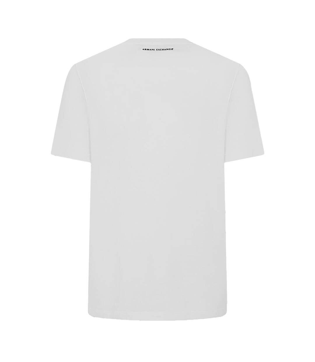 T-shirt Motif/style Géométrique Homme Blanc Armani Exchange-4