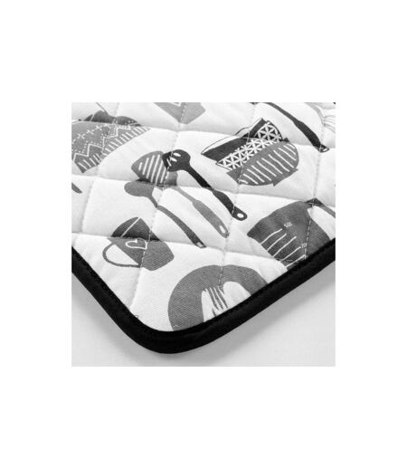 Manique de Cuisine avec Silicone Kitchen 19cm Noir