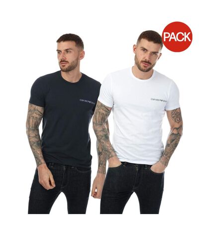 T-shirts homme blanc / noir Emporio Armani