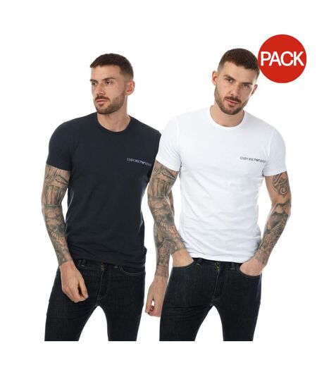 T-shirts homme blanc / noir Emporio Armani
