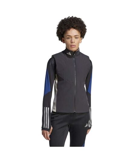 Womens/ladies Tiro 23 Windproof Gilet Black Adidas
