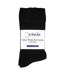 Mens Extra Wide Winter Bed Socks with Grips | Non Slip Thermal Sleep Socks-2