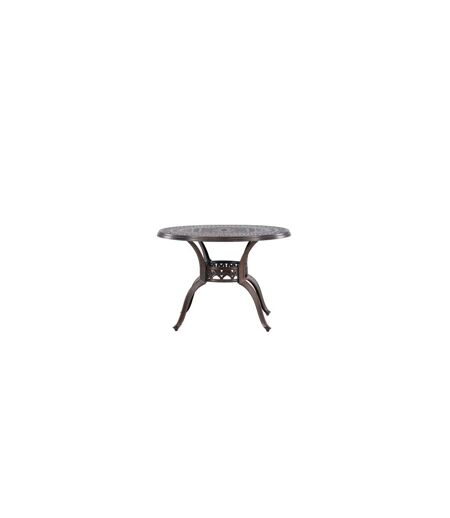 Table d'Appoint de Jardin Coimbra 100cm Marron