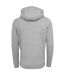 Mens F*ck The World Tupac Shakur Hoodie Gris Chiné Mister Tee-3