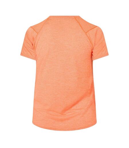 T-shirt Manches Courtes Sport Motif/style Logo Femme Orange New Balance