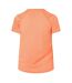 T-shirt Manches Courtes Sport Motif/style Logo Femme Orange New Balance-3