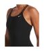 Maillot De Bain 1 Pièce Motif/style Araignée Femme Noir Nike-3