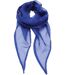 Foulard mousseline - PR740 - bleu roi