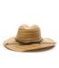 Chapeau de soleil en paille à large bord via lorenzo fedora-2