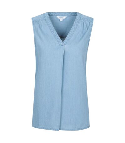 Haut sans manches tuscany femme bleu clair Mountain Warehouse
