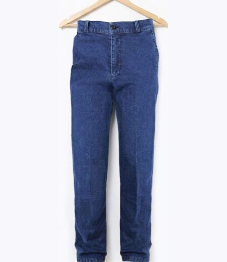 CHALLENGER MACK2 — Jean poche biais bleu stone : le confort denim au quotidien