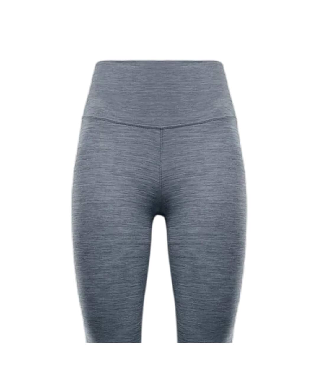 Womens/ladies One Dri-fit High Rise Tights Light Smoke Grey Nike-3