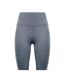 Womens/ladies One Dri-fit High Rise Tights Light Smoke Grey Nike-3