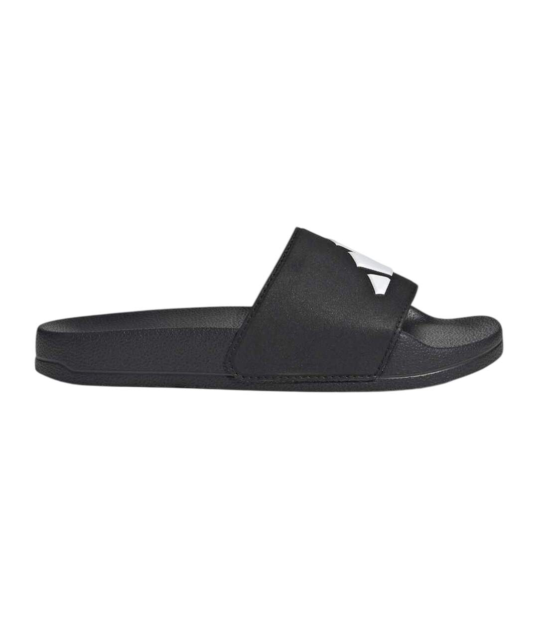 Tongs Motif/style Logo Adilette Shower Enfant Noir Adidas-1