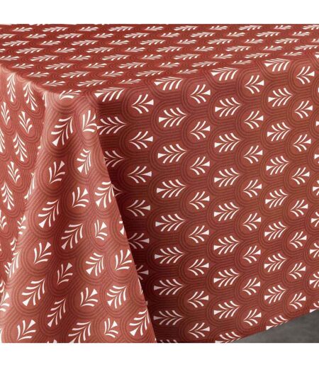 Nappe Imprimée Manuella 145x240cm Terracotta