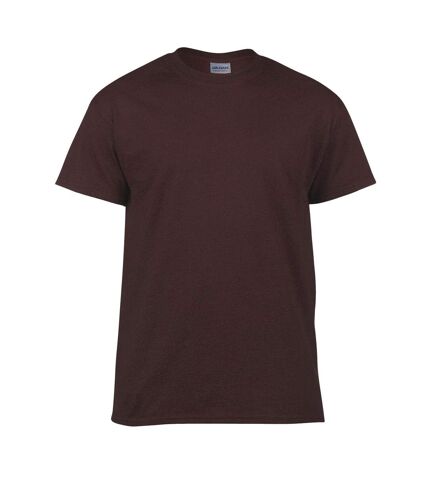 T-shirt adulte marron orangé Gildan