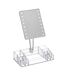 Organiseur Avec Miroir LED Selena 38cm Transparent-2